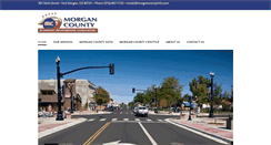 Desktop Screenshot of morgancountyinfo.com